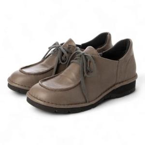 ミラスポーツ Milla sports レザーコンフォートモカシンシューズ （GY）