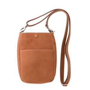 ミラグロ MILAGRO ピーチレザー・ミニショルダーバッグ （ブラウン）