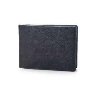 ミラグロ MILAGRO スマートウォレット（小銭入つき） （ネイビー）