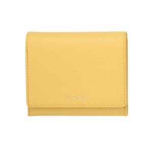 ミラグロ MILAGRO シュリンクレザー・ギャルソン二つ折り財布 （イエロー）