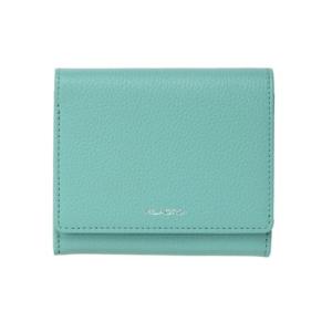 ミラグロ MILAGRO シュリンクレザー・ギャルソン二つ折り財布 （ミント）