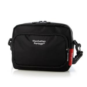 マンハッタンポーテージ Manhattan Portage The Broome Shoulder Bag Matte Twill （Black）｜locondo-shopping