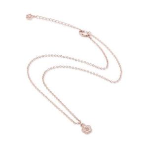 マリークワント MARY QUANT ラメエポビジューデイジー ネックレス （ピンクゴールド）