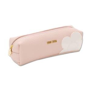マリークワント MARY QUANT シュリンクデイジーパッチ スクエアペンケース （ピンク）