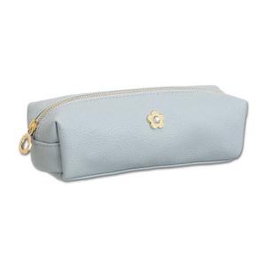 マリークワント MARY QUANT ビジューデイジー スクエアペンケース （ライトブルー）
