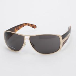 マーク ジェイコブス MARC JACOBS サングラス レディース メンズ （ゴールド/ハバナ）