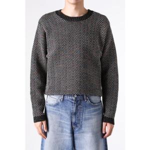 エムエーエスユー MASU AURORA SHORT SWEATER （Black）