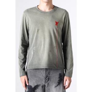 エムエーエスユー MASU WASTED RED ANGEL LONG SLEEVE T-SHIRT （OLIVE）