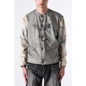 エムエーエスユー MASU Angel Diagram Layered Cardigan （Ivory）