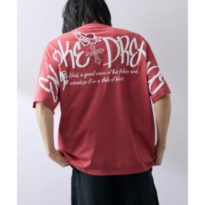 マックハウス Mac-House バックロゴTシャツ （レッド）