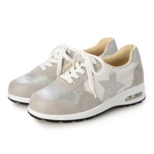 マリカ MARIKA 5E星モチーフお洒落エアスニーカー （シルバー）