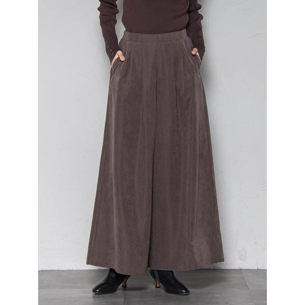メイソングレイ MAYSON GREY 【ゆるっと上品】私に似合うキュロットパンツ≪手洗い可能≫ （...
