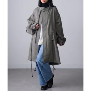 マガジンデモードオンジェナ MAGASIN DE MODE Onjna ヘリンボーンモッズコート t...