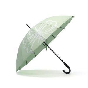 マブ mabu 長傘 レディース 雨傘 大きめ 16本 ジャンプ式 晴雨兼用 ブランド 軽量 花 かわいい おしゃれ ジャンプ UVカット 遮蔽 日傘