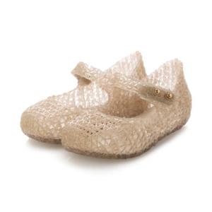 メリッサ melissa MINI MELISSA CAMPANA PAPEL BB （BEIGE GLITTER）｜locondo-shopping