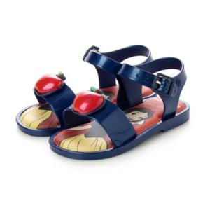 メリッサ melissa MINI MELISSA MAR SANDAL + DISNEY PRINCESS BB （METALLIC BLUE/RE｜ブランド公式 LOCOMALL ロコモール