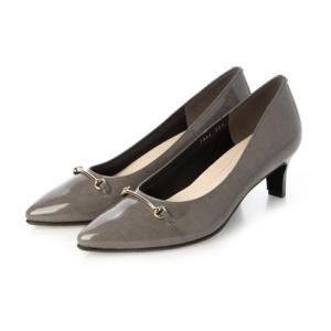 メルモ MELMO オールウェザー対応ビットモチーフパンプス