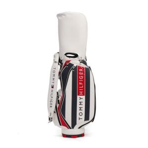 トミー ヒルフィガー ゴルフ TOMMY HILFIGER GOLF キャディバッグ メンズ レディース おしゃれ 5分割 9型 46インチ 合皮 フ