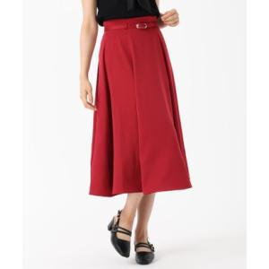 ミッシュマッシュ MISCH MASCH 2025秋冬新作 ベルト付きフレアスカート MM53721...