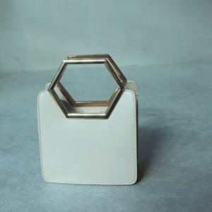 ミレム mirem Hexagon handle bag （IVORY）