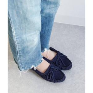 ミネトンカ MINNETONKA モカシンシューズ kilty-409t-nv（NAVY）