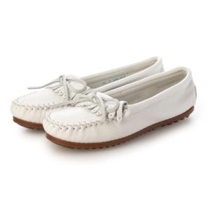 ミネトンカ MINNETONKA Deerskin Kilty （White）｜ブランド公式 LOCOMALL ロコモール
