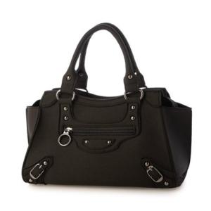 ミオオッジ MIOOGGI ネオプレンカシメデザインバッグ （ブラック）