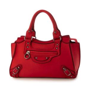 ミオオッジ MIOOGGI ネオプレンカシメデザインバッグ （レッド）