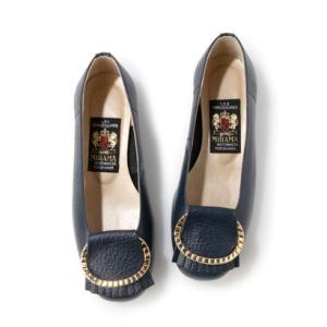 ミハマ MIHAMA カジュアルシューズ （紺型押）