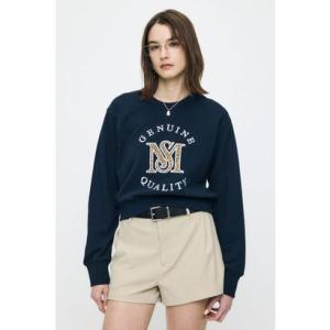 MOUSSY MONOGRAM LOGO スウェット NVY