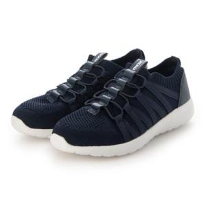 MOZ 軽量 コードニットスニーカー （ネイビー）の商品画像