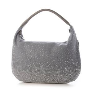 モード エ ジャコモ ビジュー MODE ET JACOMO bijou ストーン付ワンショルダーバッグ （グレー）