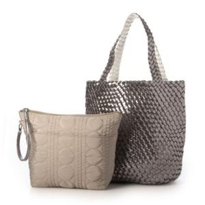 モード エ ジャコモ ビジュー MODE ET JACOMO bijou メッシュトートバック （ダークシルバー）