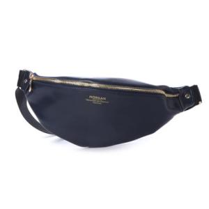 モルガン MORGAN コンパクトボディバッグ ネイビー ウエストボディバッグ