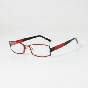 モダ MODa メガネ 眼鏡 アイウェア レディース メンズ （レッド/ブラック）