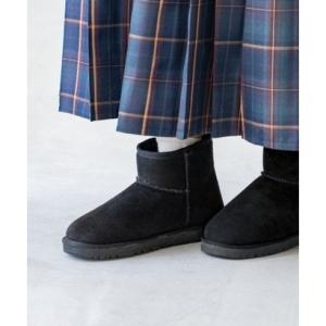 モーイモーイ mooimooi 撥水ショート ムートンブーツ （3020ブラックSD）
