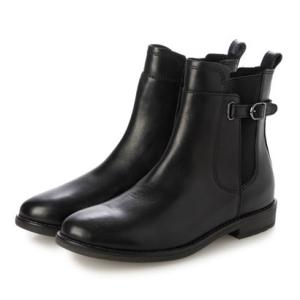 モード カオリ MODE KAORI モード カオリ MODE KAORI 【本革】 ベルトカバーサイドゴアブーツ 8704 （ブラック）