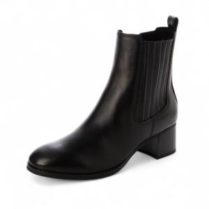 モード カオリ MODE KAORI モード カオリ MODE KAORI 【本革】 アコーディオンサイドゴアブーツ 8702 （ブラック）