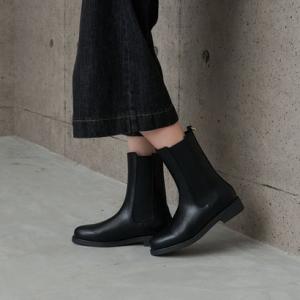 モード エ ジャコモ カリーノ MODE ET JACOMO carino 【レイン対応】サイドゴアショートブーツ （ブラック）