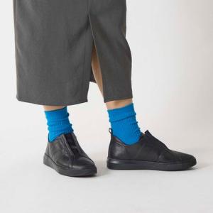 モード エ ジャコモ ディッシィ MODE ET JACOMO D'ICI ノーシューレーススニーカー （ブラック）