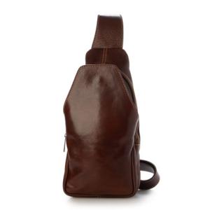 モードフルーレ MODE FOURRURE イタリアンカーフボディバッグ （ブラウン）