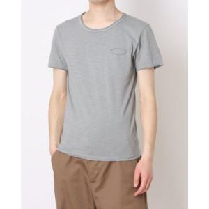 モードフルーレ MODE FOURRURE イタリア製メンズTシャツ （ライトグレー）