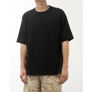 エヌ．パラ N.PARA ダボTシャツ クルーネック （ブラック）