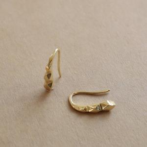 ノエルマーケット Noelmarket ピアス 金属アレルギー対応 つけっぱなし ドロップピアス 小さめ ニッケルフリー 18kコーティング シンプル