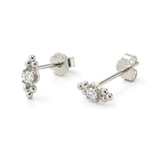 ノエルマーケット Noelmarket クラシカルミニピアス【Silver925製 / 金属アレルギー対応】 （シルバー）