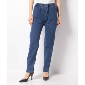 ナチュアンドダイアリー Nachu & Diary 裏起毛 デニムレギパン ボトムス （ブルー）