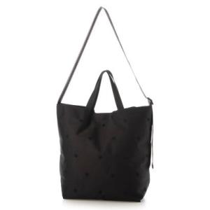バックヤードファミリー BACKYARD FAMILY cachecache カシュカシュ ドットナイロン2wayバッグ （ブラック）