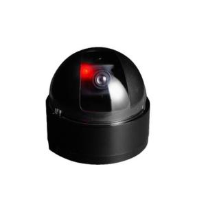 ノーブランド No Brand ドーム型 防犯 ダミーカメラ （ブラック）