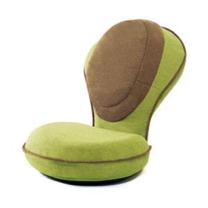 ノーブランド No Brand 背筋がGUUUN 美姿勢座椅子リッチ （ピスタチオグリーン）