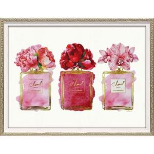 バックヤードファミリー BACKYARD FAMILY オマージュキャンバスアート S （パフュームボトルブーケ）